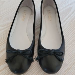 LAUREN Ralph Lauren Classic Black Ballet Flat size 6.5